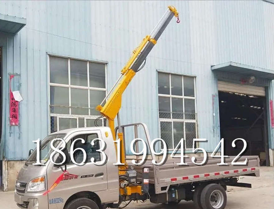 临桂区随车吊机全地形履带吊12V24V1吨随车吊加装随车吊小型全电动液压吊机随车吊机小型